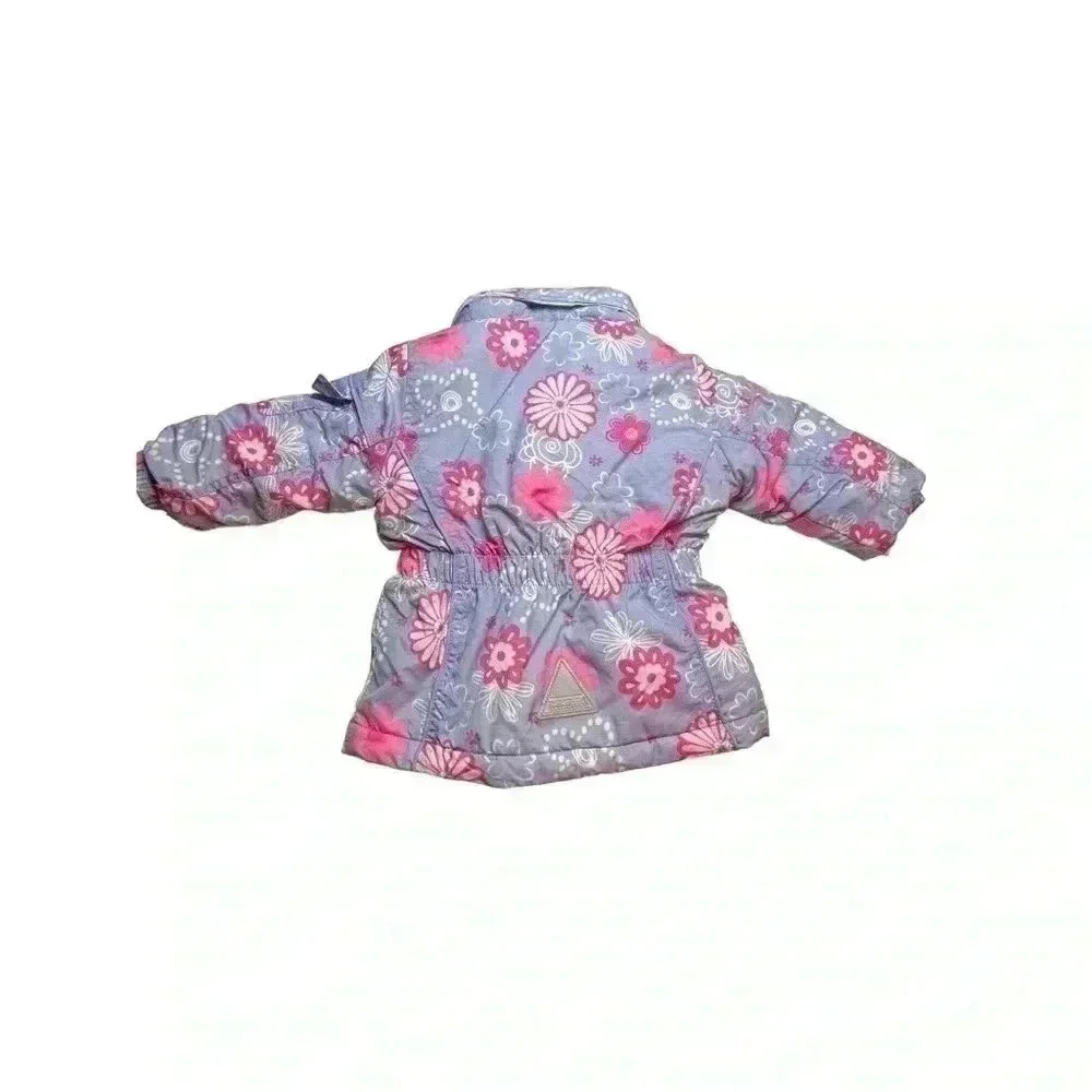 L.L. BEAN GIRLS LINED JACKET•Purple, Hit Pink and Light Pink•Like New!!